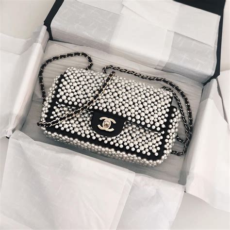 chanel pearl bag 2023|chanel handbags outlet.